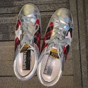 Metallic & Plaid GGDB Superstars 40